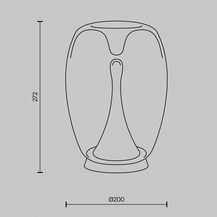 Настольная лампа декоративная maytoni splash mod282tl-l15g3k