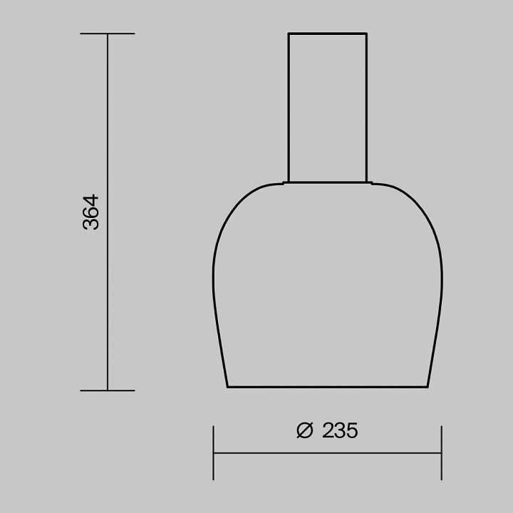 Светильник на штанге maytoni smart casual mod414cl-01g