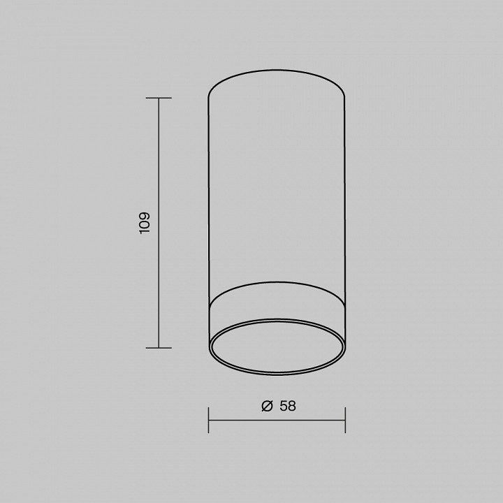Накладной светильник maytoni luxe o500cl-l5w3k