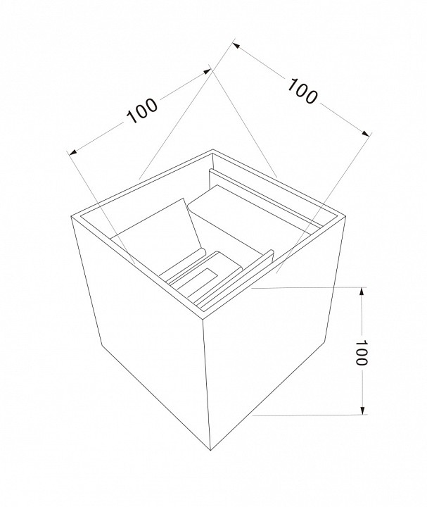 Накладной светильник maytoni fulton o572wl-l6w