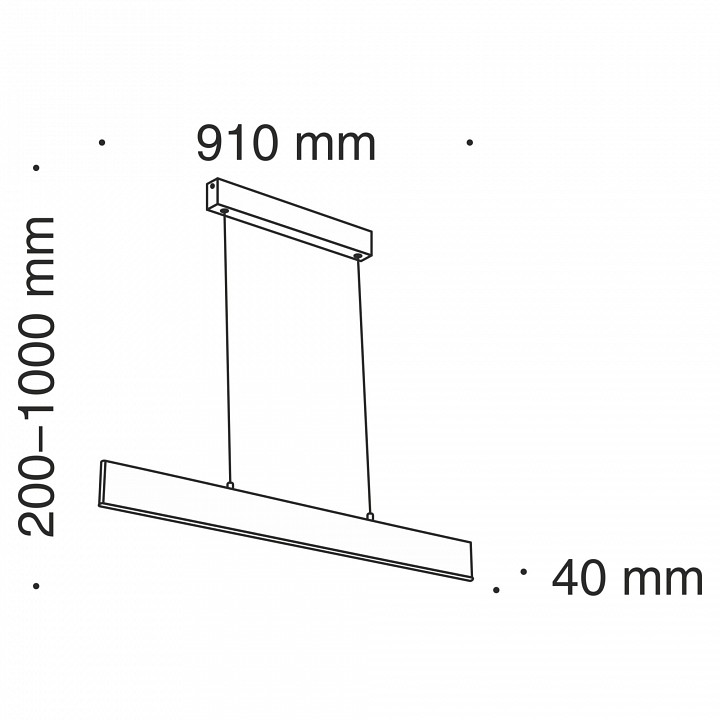 Подвесной светильник maytoni step p010pl-l23b4k