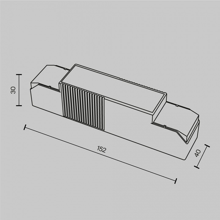 Блок питания maytoni  psl-dl40-3cct-350-500ma