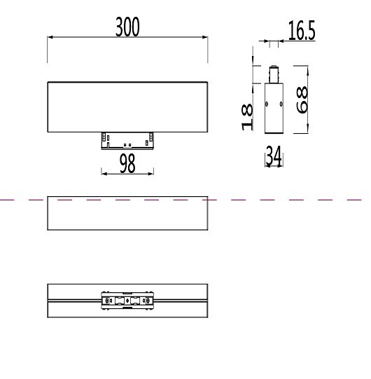 Накладной светильник maytoni basis tr012-2-12w3k-w