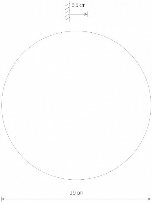 Накладной светильник nowodvorski ring led s 10276
