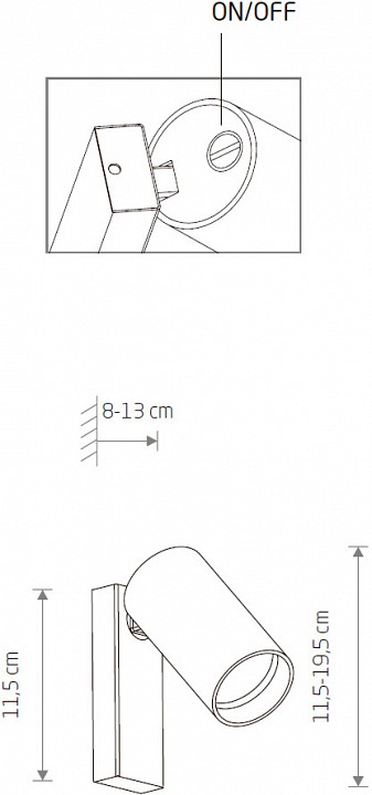 Бра nowodvorski mono 7764