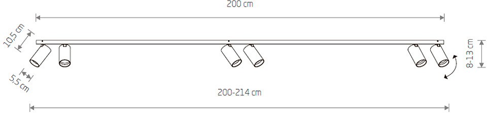 Спот nowodvorski mono 7770