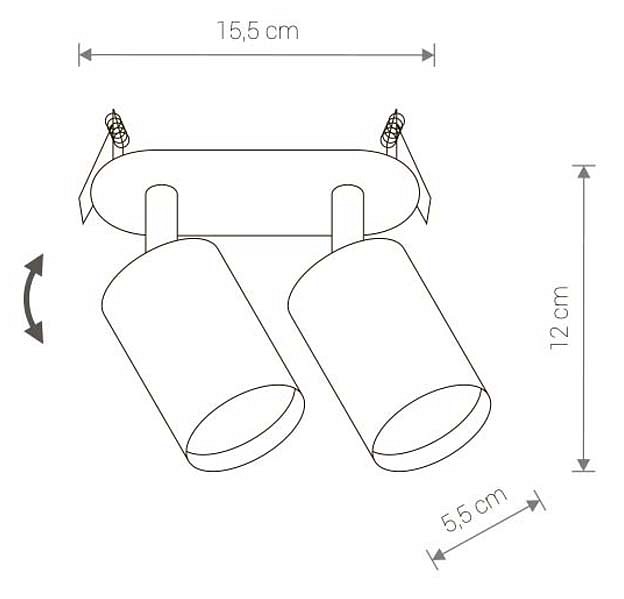 Спот nowodvorski eye fit 9395