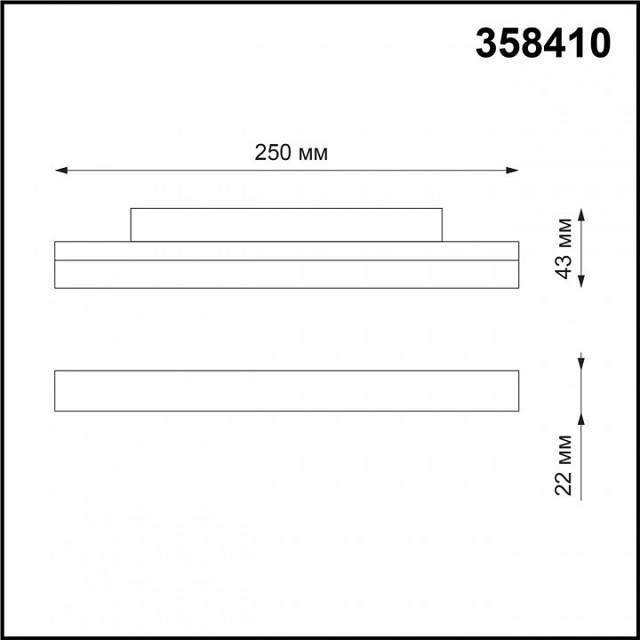 Накладной светильник novotech flum 358410