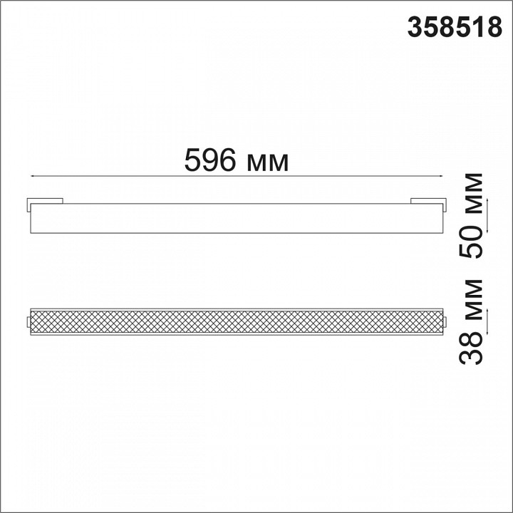 Накладной светильник novotech kit 358518