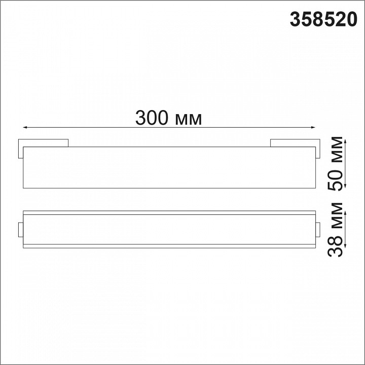 Накладной светильник novotech kit 358520