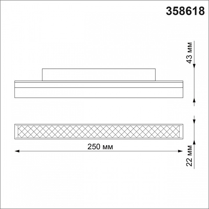 Встраиваемый светильник novotech flum 358618