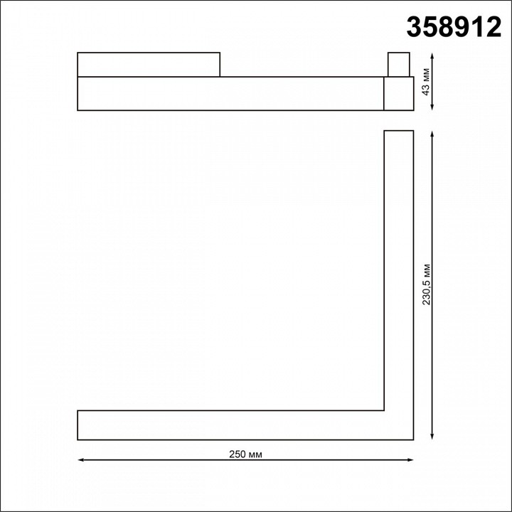 Встраиваемый светильник novotech flum 358912
