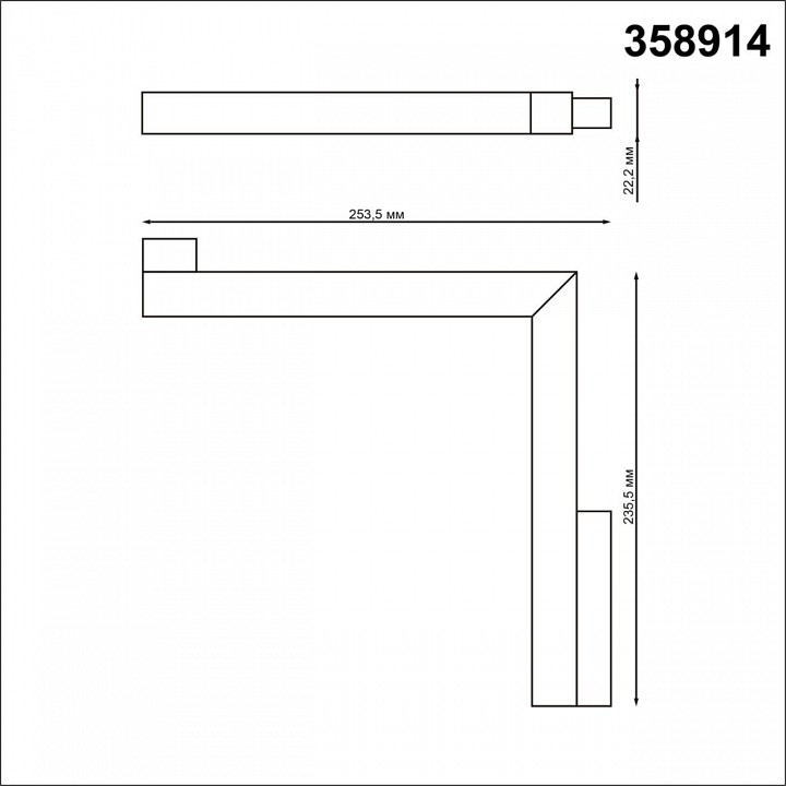 Встраиваемый светильник novotech flum 358914