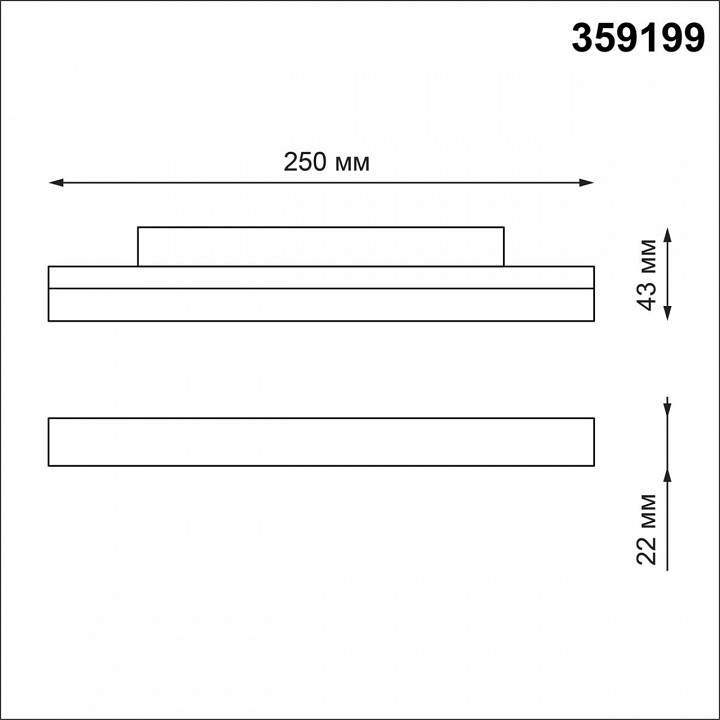 Встраиваемый светильник novotech flum 359199