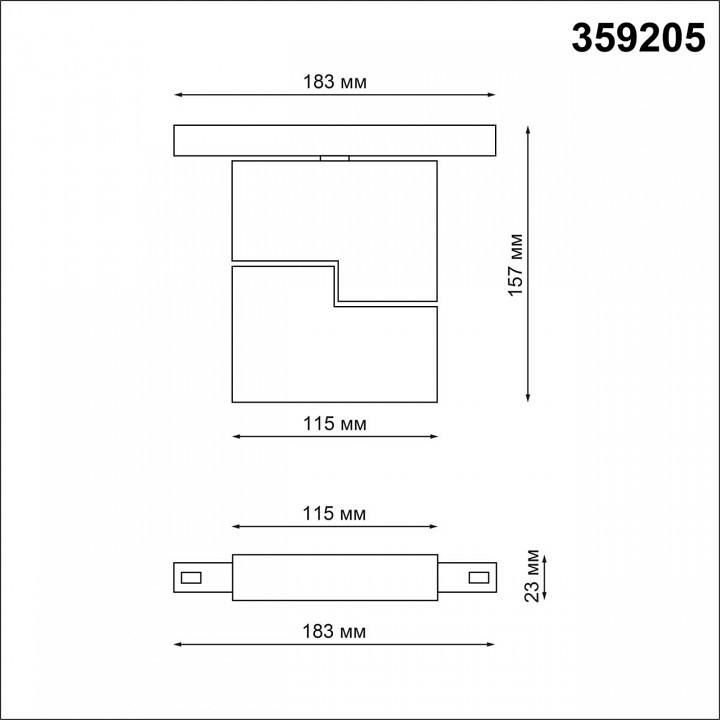 Светильник на штанге novotech flum 359205