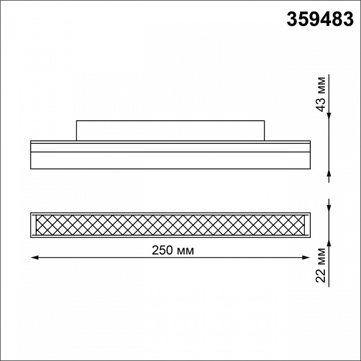 Накладной светильник novotech flum 359483