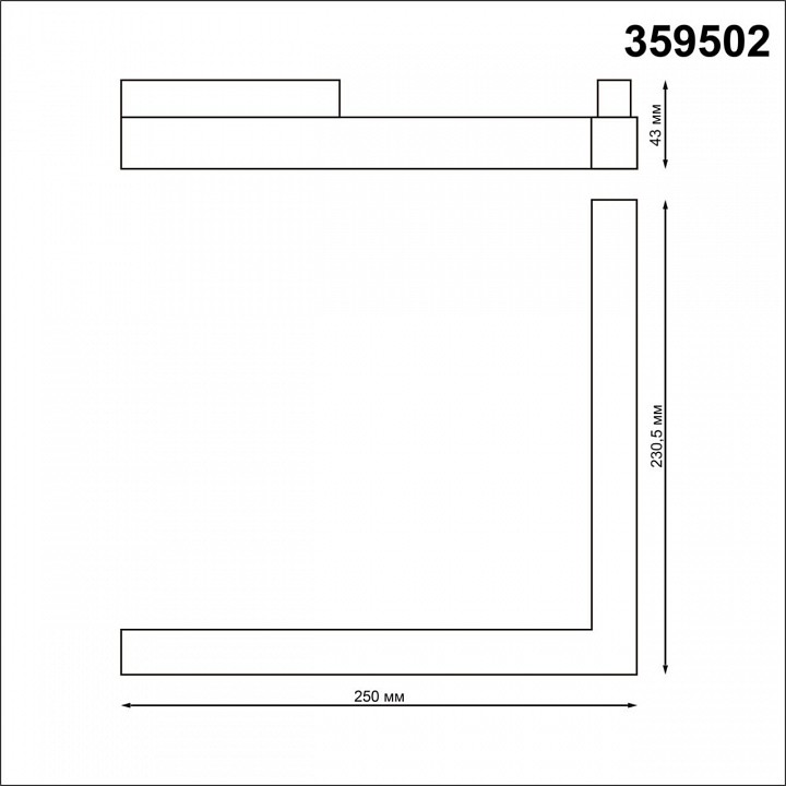 Встраиваемый светильник novotech flum 359502