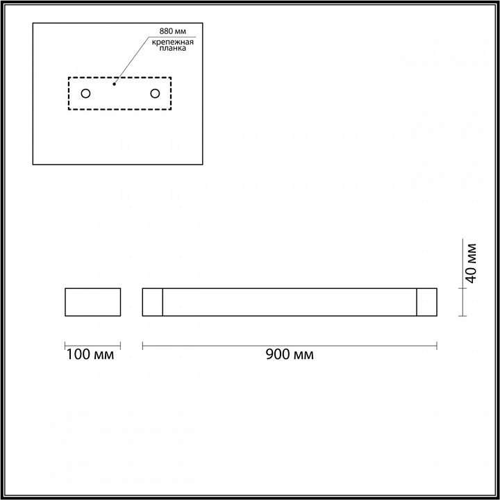 Накладной светильник odeon light arno 3887/24ww