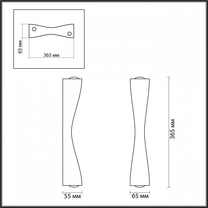 Бра odeon light anika 4290/10wl