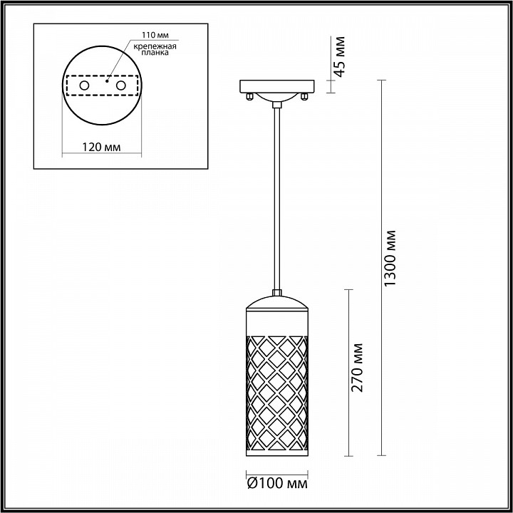 Наземный низкий светильник feron сеул 48341