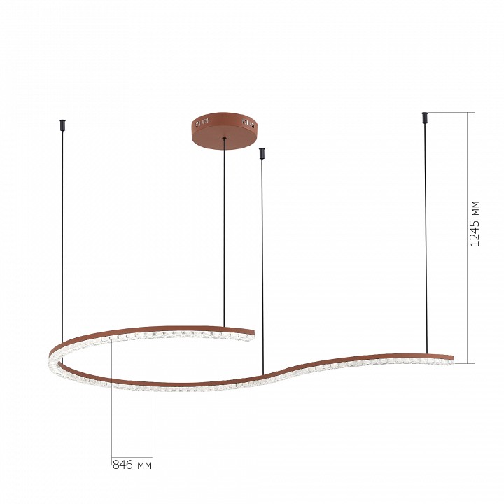 Подвесной светильник st-luce euclidics sl1018.603.01