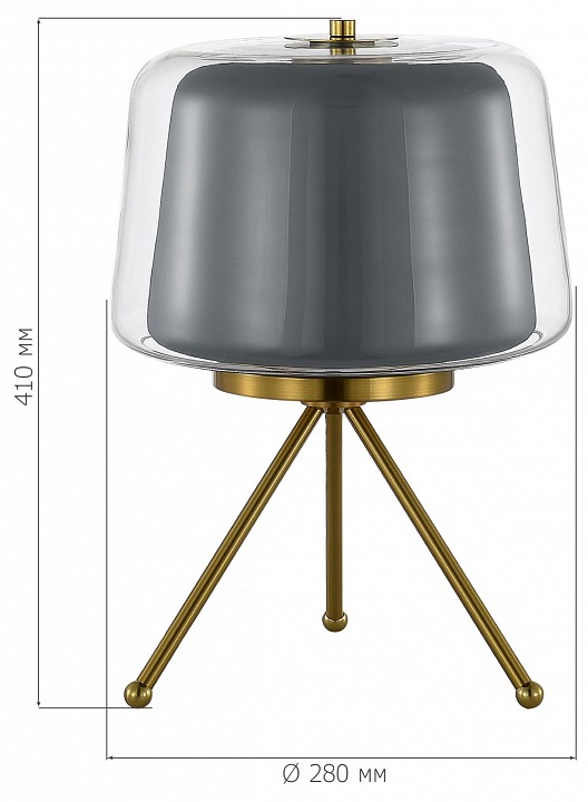 Настольная лампа декоративная st-luce pandora sl6127.314.01