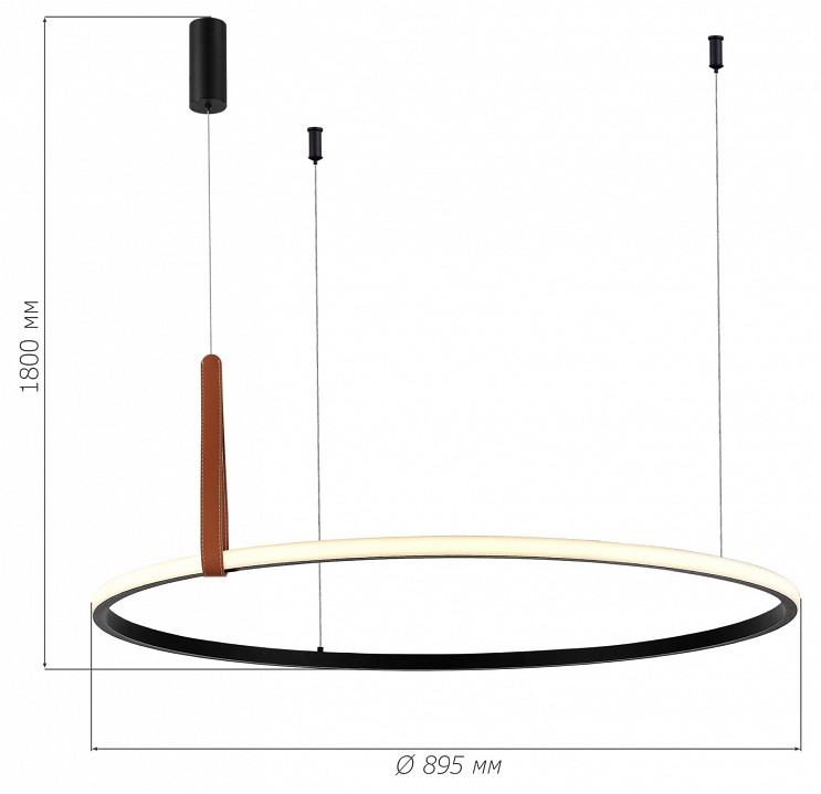 Подвесной светильник st-luce shape sl6131.403.42