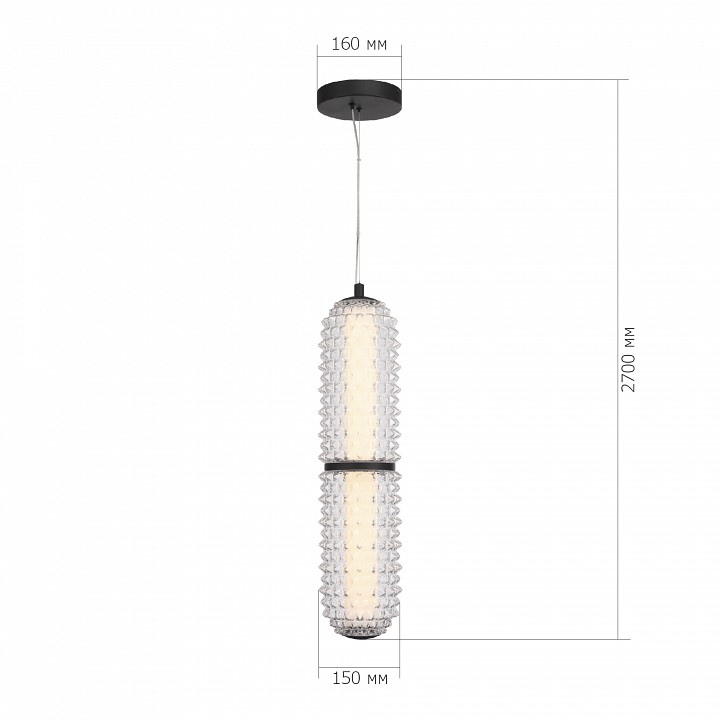 Подвесной светильник st-luce saguaro sl6144.403.01