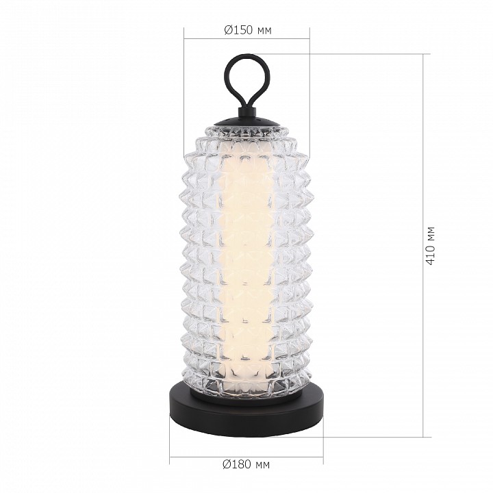 Настольная лампа декоративная st-luce saguaro sl6144.404.01