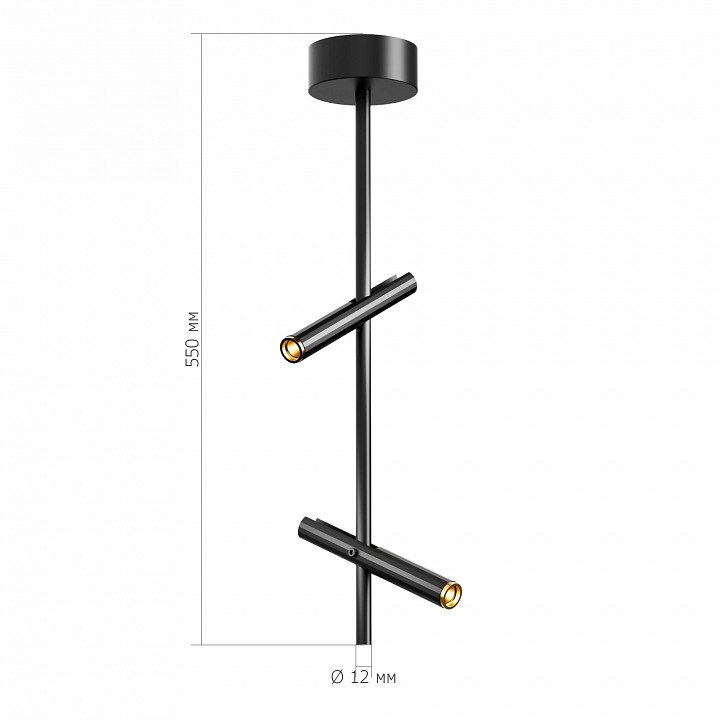 Светильник на штанге st-luce lilt sl6210.403.02