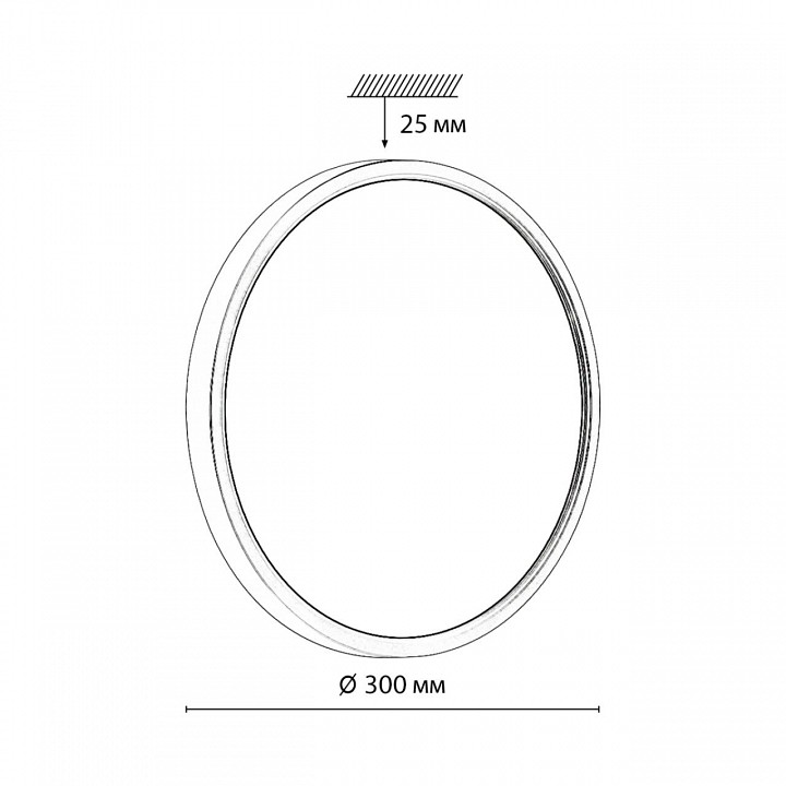 Накладной светильник sonex omega black 7662/24l