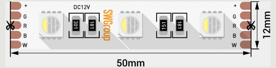 Лента светодиодная swg swg560 00-00009712