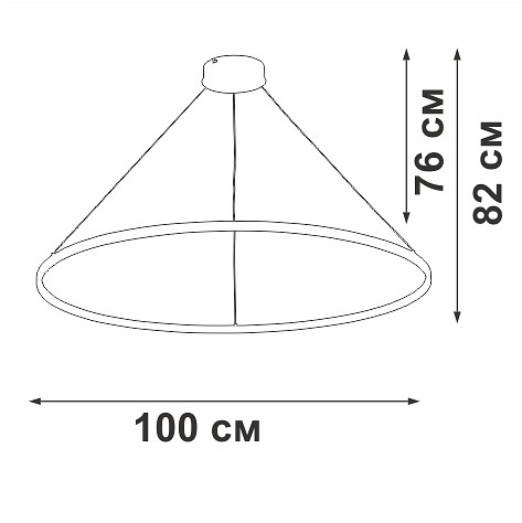 Подвесной светильник vitaluce v2514dt v2514dt-8/1s
