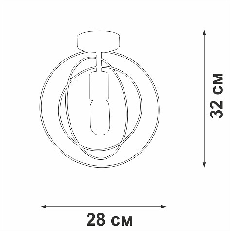 Светильник на штанге vitaluce v3794 v3794-8/1pl