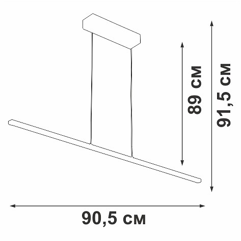 Подвесной светильник vitaluce v4662 v4662-1/1s