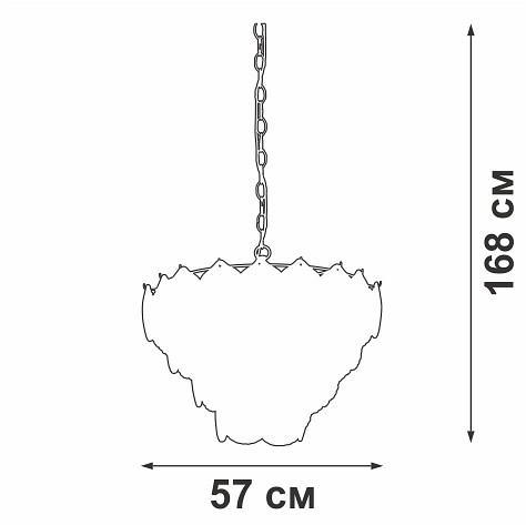 Подвесная люстра vitaluce v52800 v52800-8/12+1