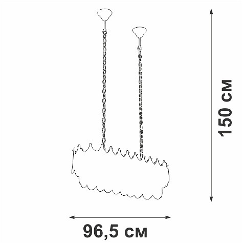 Подвесная люстра vitaluce v5813 v5813-8/11